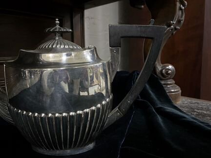 Чайник серебрение