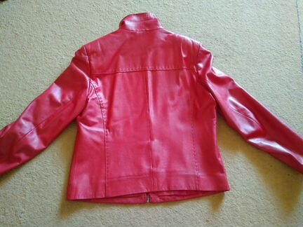 Куртка кожаная Италия 46р(40)