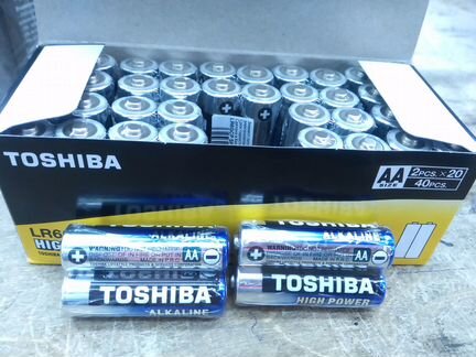 Алкалиновая батарейка Toshiba AA