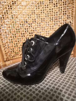 Ботильоны чёрные carnaby, р. 39