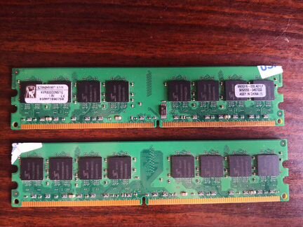 Оперативная память Kingston DDR2 800 2Gb (2x1Gb)