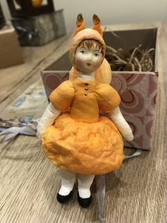 Ватные елочные игрушки