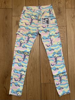 Джинсы милитари