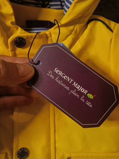 Ветровка-дождевик Sergent Major 6 месяцев