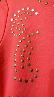 Платье 46 размер красное