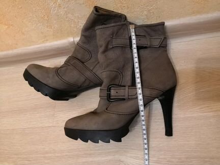 Ботильоны baldi кожаные