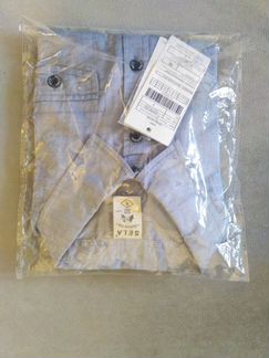 Новая рубашка Sela на утренник р-р 104 см, хлопок