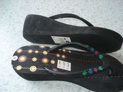 Вьетнамки разм.38 новые на танкетке