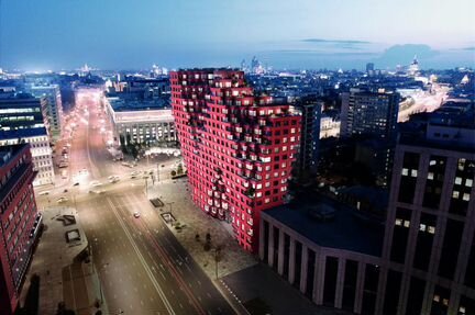 2-к апартаменты, 69.8 м², 13/19 эт.