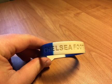 Силиконовый Браслет Chelsea football club редкий