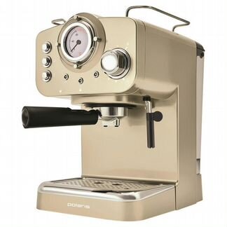 Кофеварка рожковая Polaris PCM 1532E Champagne