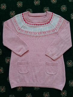 Платья теплые 9-12мес