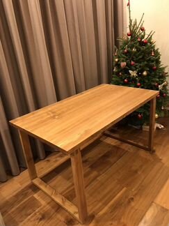 Стол из массива сибирской лиственницы