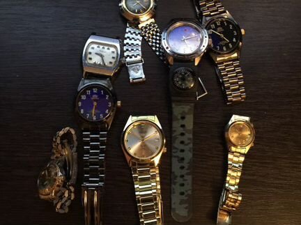 Часы разные