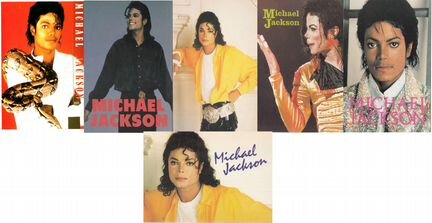 Книги плакаты журналы открытки Michael Jackson