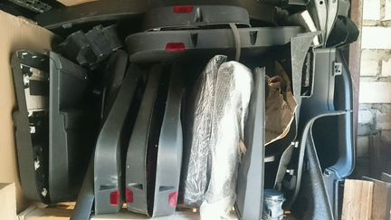 Обшивка салона на Volkswagen Tiguan