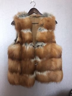 Жилет из лисы