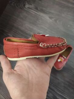 Мокасины красные 20рр