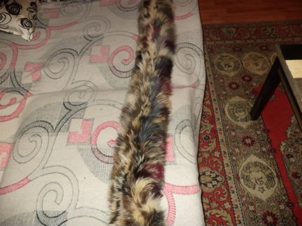 Шикарное боа вязаная лиса Испания