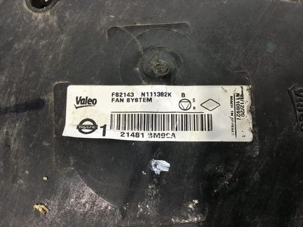 Диффузор Вентилятор радиатора Nissan Qashqai 2 J11