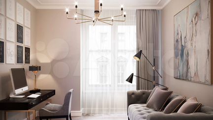 2-к квартира, 81.8 м², 17/51 эт.