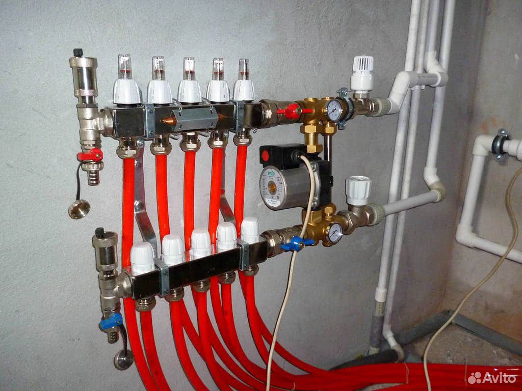 Гребенка для теплого пола своими руками из полипропилена с термоголовкой