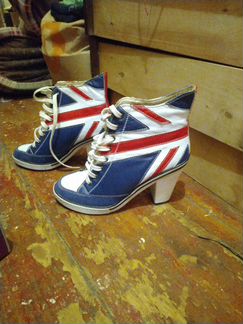 Сапоги британский флаг 38 размер