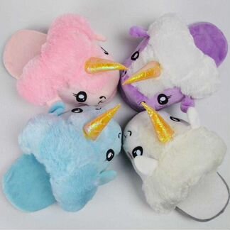 Тапочки единороги.Размер 35-40.Новые