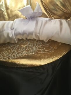 Куртка золотая натуральная кожа, утеплённая. Разме