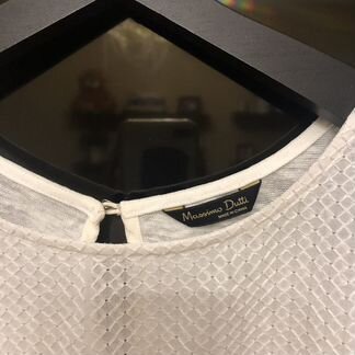 Шелковый топ Massimo Dutti XS