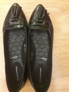 Туфли черн. нат. кожа Rockport