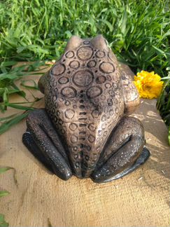 Лягушка из камня