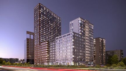 2-к апартаменты, 53.1 м², 13/15 эт.