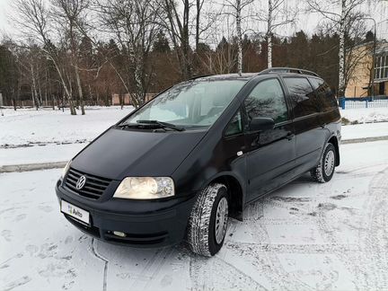 Volkswagen Sharan 1.9 AT, 2001, 313 000 км