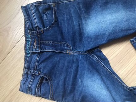 Брюки для мальчика джинсы, р.128