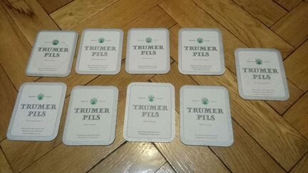 Бирдекели, декели. Trumer pils 9шт