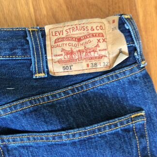 Джинсы мужские Levis 501 оригинал новые