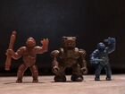 Игрушки Киндер, Черепашки-ниндзя, Роботы-звери 90