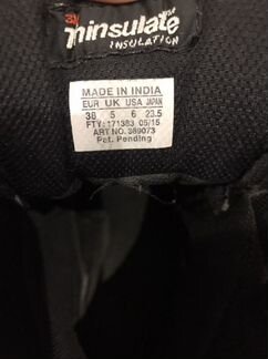 Ботинки зимние Salomon р.37