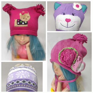 Демисезонные шапки Kerry Gymboree на 2-4 года