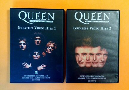 Queen Greatest Video Hits 1 и 2, коллекц. издание