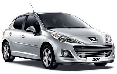 Лобовое стекло Peugeot 207 Пежо 207