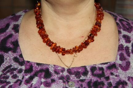 Бусы янтарь СССР