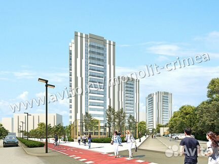 2-к квартира, 59.6 м², 15/16 эт.