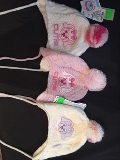 Польские шапочки новые утеплённые