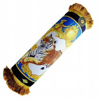 Валики Versace с бахромой