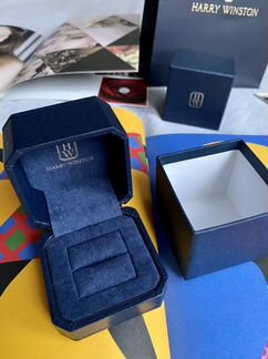 Коробка Harry Winston под кольцо оригинал + пакет