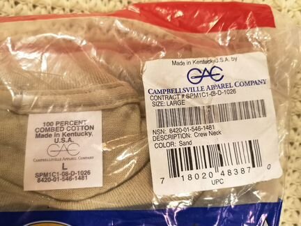 Футболки, США