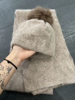 Шапка и шары комплект новые mascotte