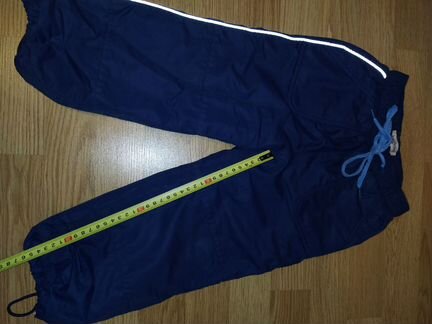 Утеплённые брюки (на флисе), демисезон. Play today